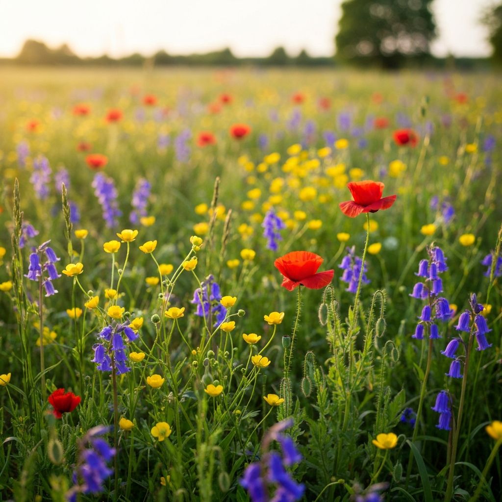 Czech wildflower meadow